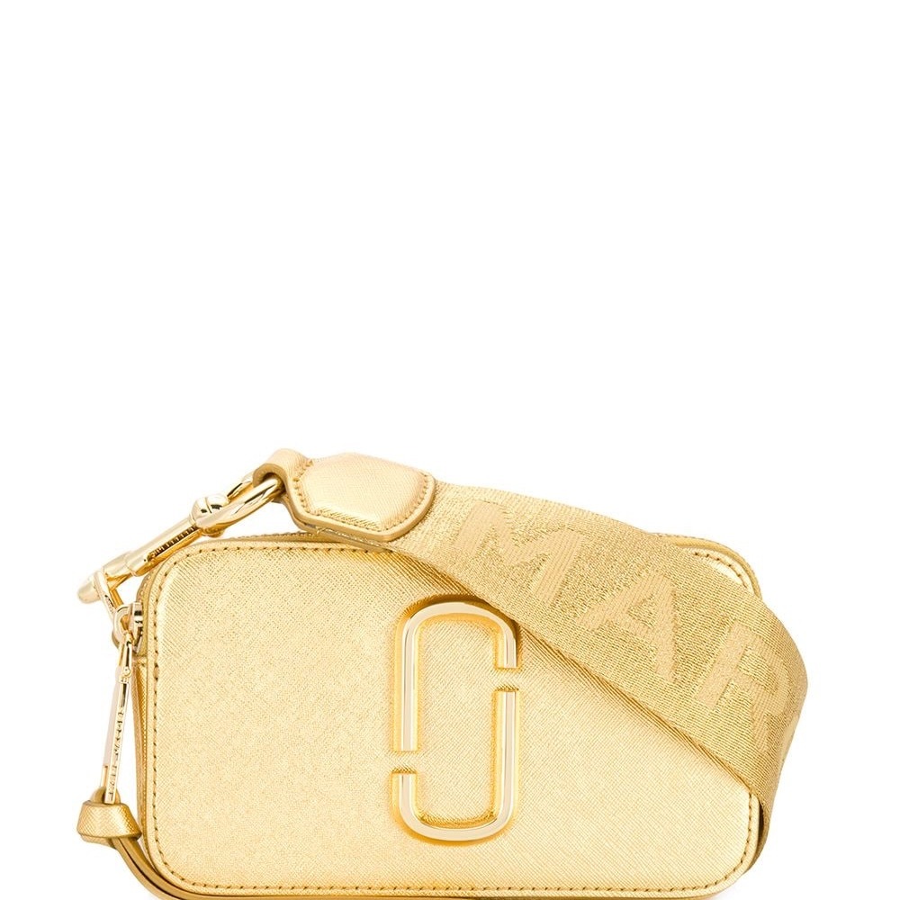 Marc Jacobs Gold Crossbody Bag